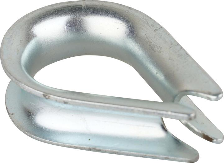 Mamutec Verzinkt Kausche 3 mm 4 Stk.