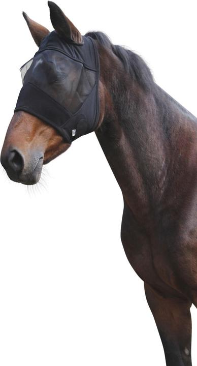 Productafbeelding Kerbl Vliegenmasker pony met ooruitsparing zonder neusroes.