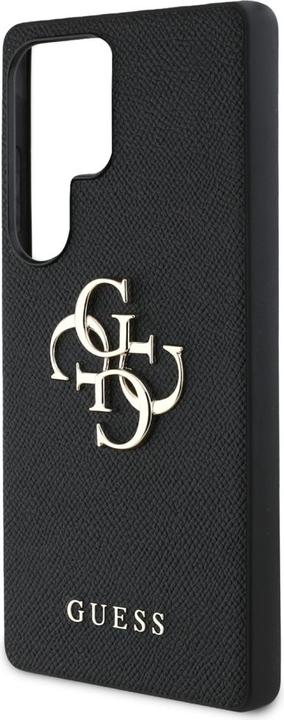 Immagine prodotto Guess Etui Grained Big 4G Logo Small Classic Logo do Samsung Galaxy S25 Ultra czarny (Samsung Galaxy S25 Ultra)