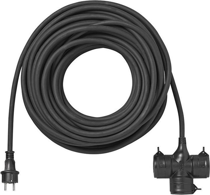Produktbild ProPlus Steckdose Schuko 3-fach 25M mit 3x2,5mm² (25 m)