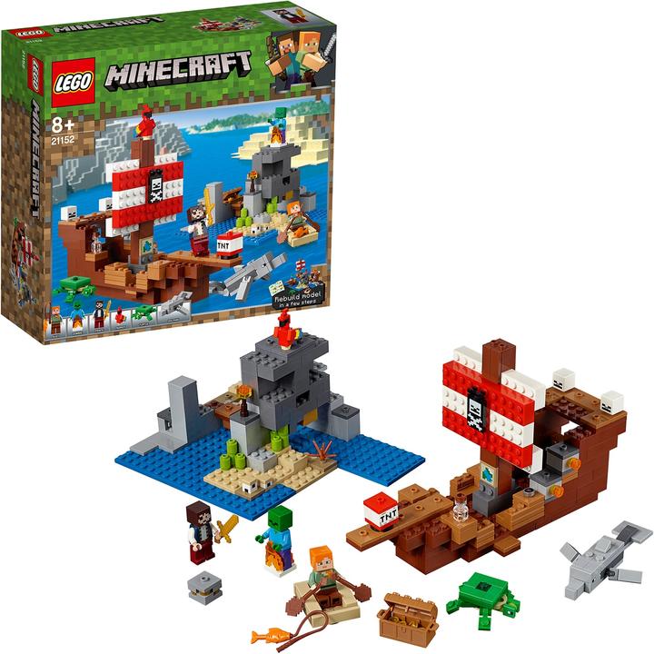 Actual product image LEGO The Pirate Ship Adventure (21152, LEGO Minecraft)
