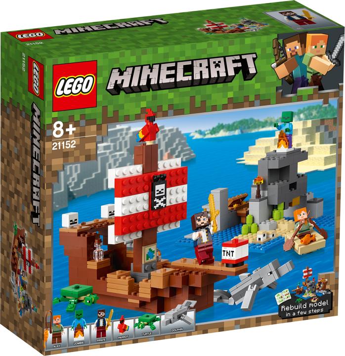 Actual product image LEGO The Pirate Ship Adventure (21152, LEGO Minecraft)