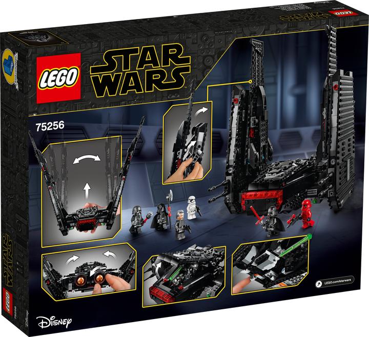Actual product image LEGO Kylo Ren's shuttle (75256, LEGO Star Wars)