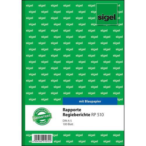 Produktbild Sigel Rapporte/Regieberichte (100 x)