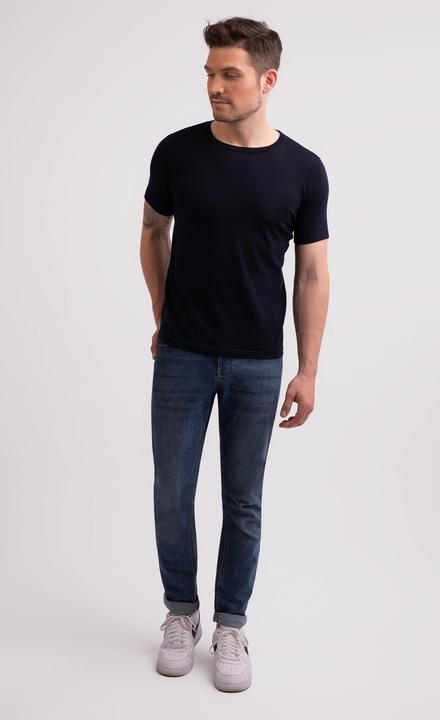 Actual product image Cash-Mere Kaschmir T-Shirt mit Rundhals (XXL)