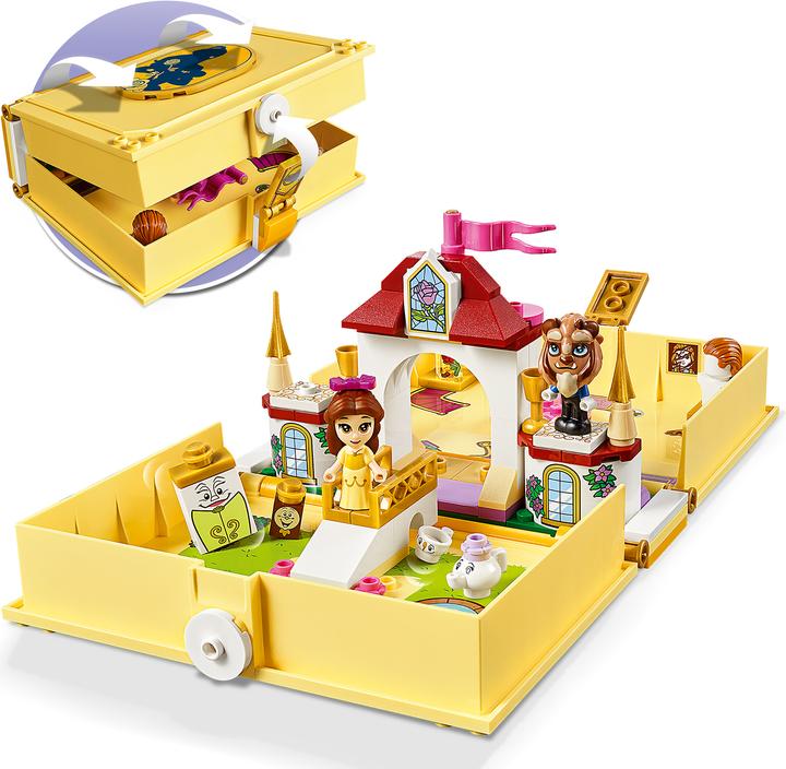 Actual product image LEGO Belles fairy tale book (43177, LEGO Disney)