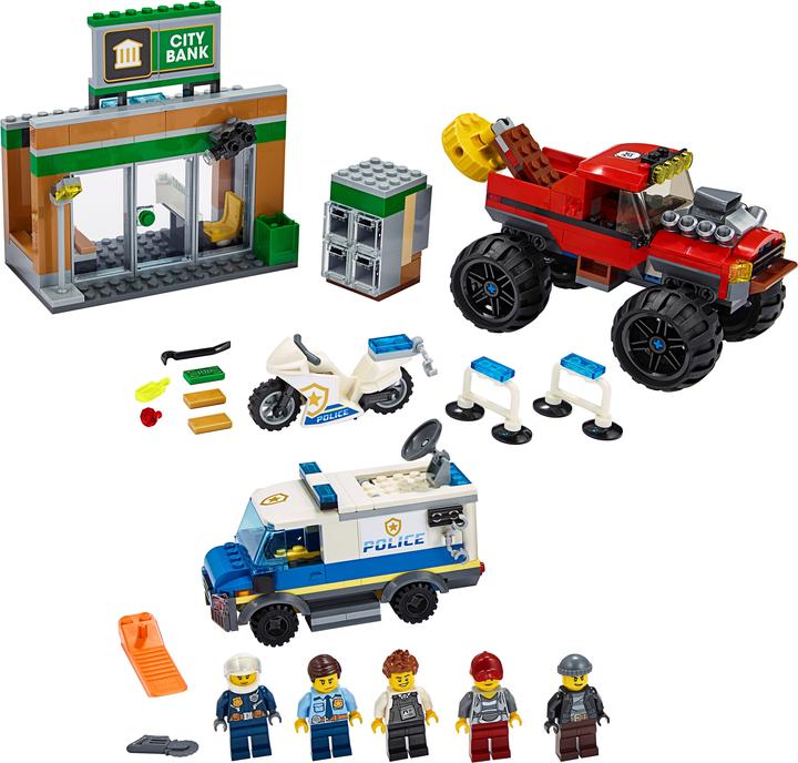 Produktbild LEGO Raubüberfall mit dem Monster-Truck (60245, LEGO City)