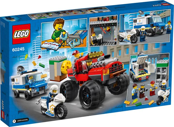 Produktbild LEGO Raubüberfall mit dem Monster-Truck (60245, LEGO City)