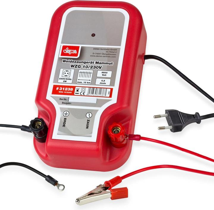 Produktbild Dema Weidezaungerät Mammut WZG 10/230V