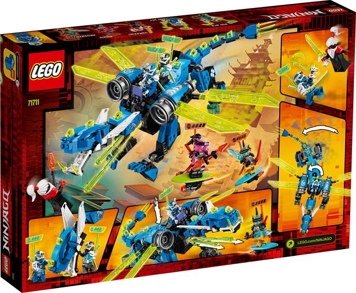 Actual product image LEGO Jay's Cyber-Dragon (71711, LEGO Ninjago)