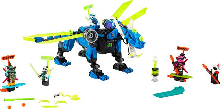 Actual product image LEGO Jay's Cyber-Dragon (71711, LEGO Ninjago)