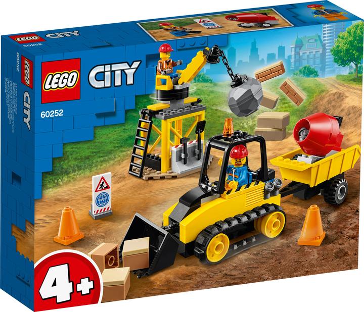 Produktbild LEGO Bagger auf der Baustelle (60252, LEGO City)