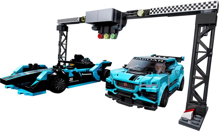 Produktbild LEGO Formula E Panasonic Jaguar Racing GEN2 car & Jaguar I-PACE eTROPHY (76898, LEGO Speed Champions)