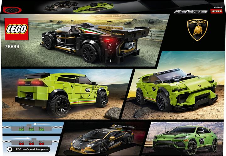 Immagine prodotto LEGO Lamborghini Urus ST-X & Lamborghini Huracán Super Trofeo EVO (76899, LEGO Speed Champions)