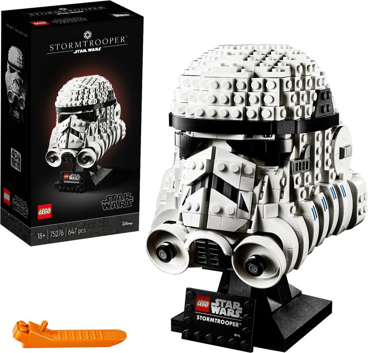 Actual product image LEGO Stormtrooper Helmet (75276, LEGO Star Wars)
