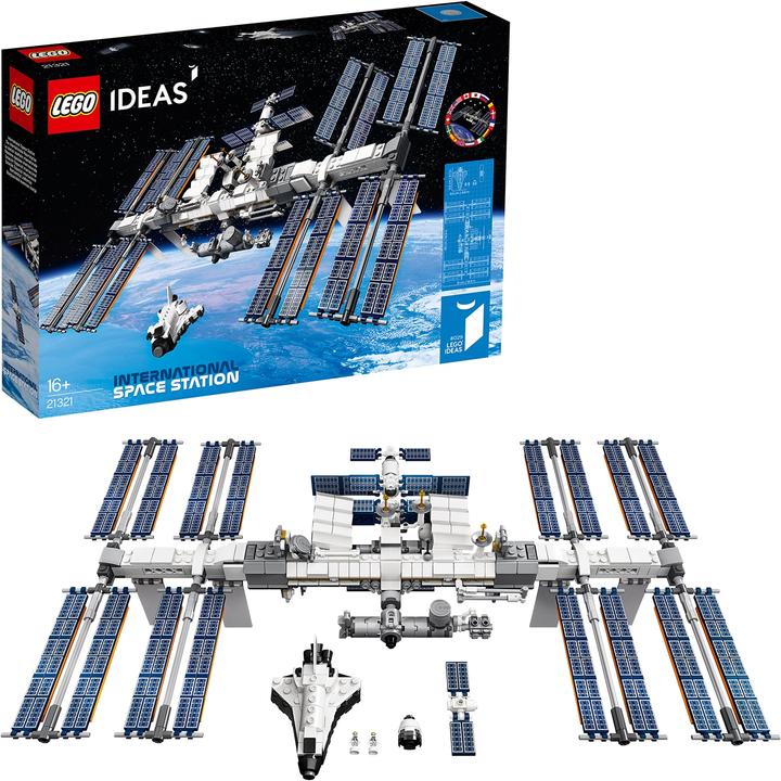 Actual product image LEGO International Space Station (21321, LEGO Ideas, LEGO Rare Sets)