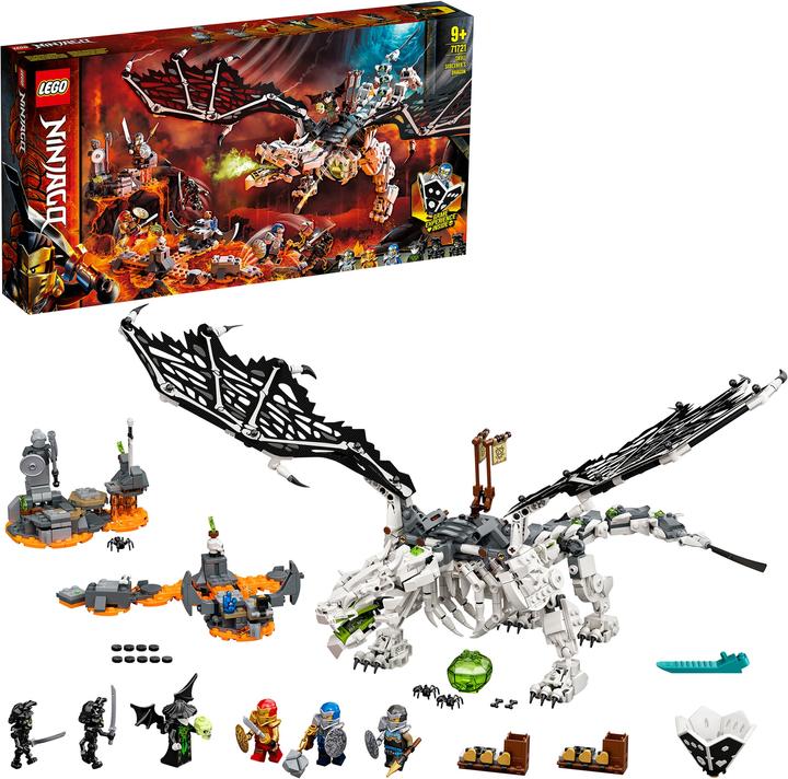Produktbild LEGO Drache des Totenkopfmagiers (71721, LEGO Ninjago)