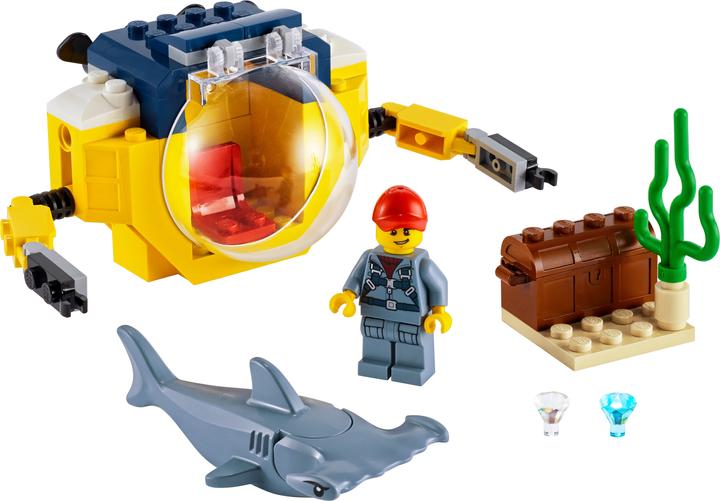 Actual product image LEGO Mini submarine for marine researchers (60263, LEGO City)