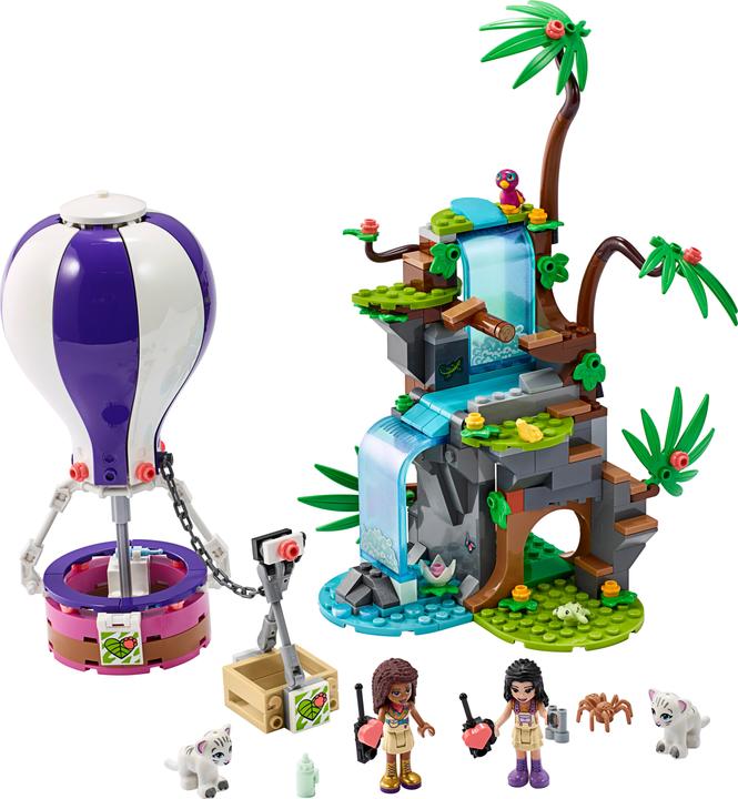 Produktbild LEGO Tiger-Rettung mit Heissluftballon (41423, LEGO Friends)