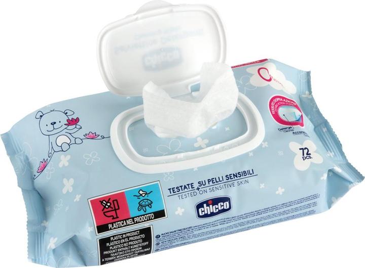 Produktbild Chicco Baby Reinigungstücher (72 Stück)