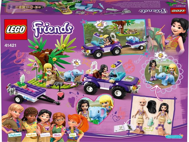 Produktbild LEGO Rettung des Elefantenbabys mit Transporter (41421, LEGO Friends)