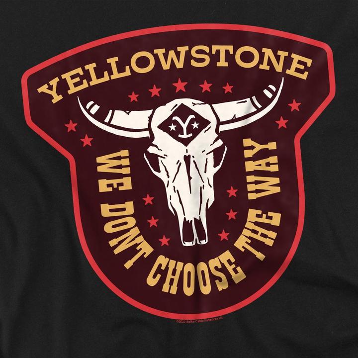 Immagine prodotto Yellowstone We Don't Choose The Way Maglietta Uomo (5XL)