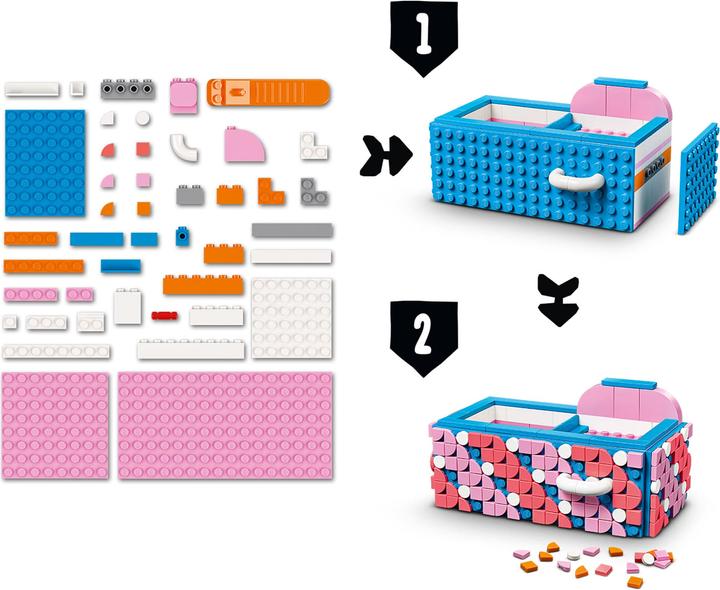 LEGO Stiftehalter mit Schublade (41907, LEGO Dots)