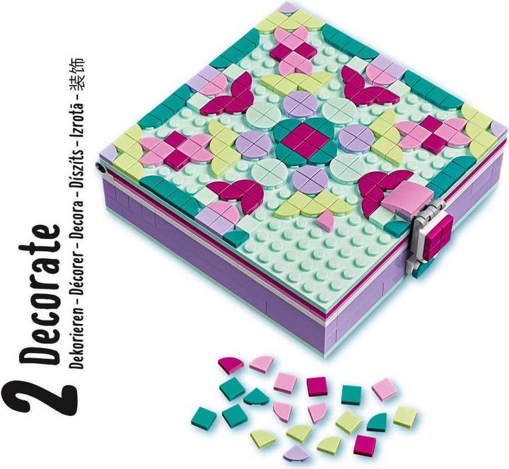 Actual product image LEGO jewellery box (41915, LEGO Dots)
