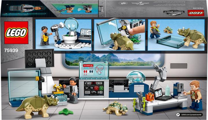 Produktbild LEGO Dr. Wus Labor: Ausbruch der Baby-Dinosaurier (75939, LEGO Jurassic World)