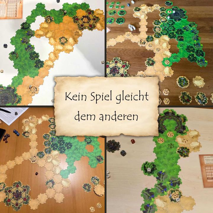 Image du produit Tactical Table War Le jeu de plateau stratégique de construction de base de la Forêt Noire (Allemand)
