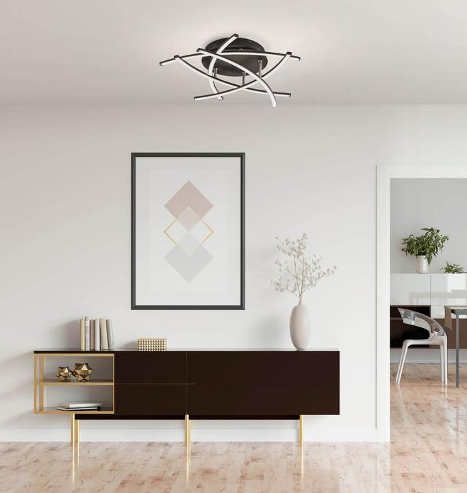 Produktbild Fischer & Honsel FISCHERLEUCHTEN LED Deckenleuchte Cross 5-flammig, Kreatives Design aus LED Lichtl