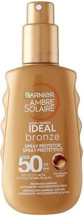 Actual product image Garnier Ideal Bronze Milk Spray SPF50+ 150ml (Suntan lotion, SPF 50, 150 ml, 0.15 g)