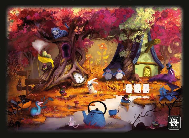Productafbeelding Gigamic Arcana puzzel: Alice in Wonderland, 1000 stukjes (1000 onderdelen)