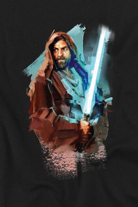 Immagine prodotto Star Wars Maglietta Obi Wan Kenobi Verniciato Bambini (152, 158)