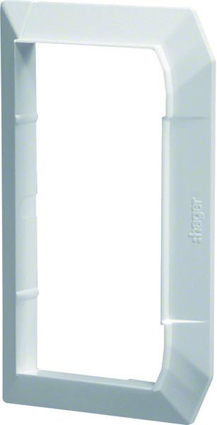 Produktbild Hager TEH G1513 7035 Wandanschlussblende zu BRN70130 lgr