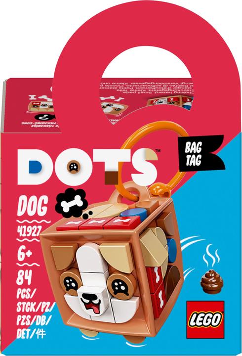 LEGO Taschenanhänger Hund (41927, LEGO Dots)