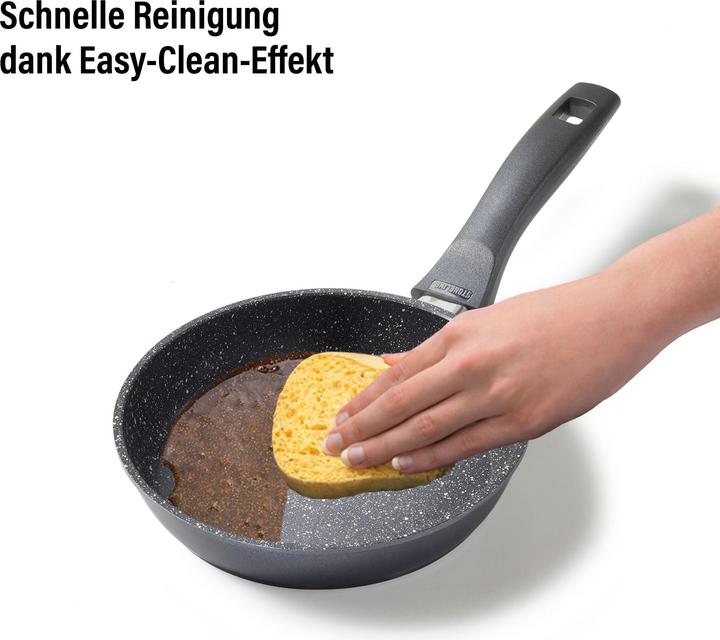 Produktbild Stoneline Bratpfanne 18 cm, Aluguss antihaftbeschichtete Pfanne, Backofen & Induktion geeignet (Bratpfanne, Aluminium)