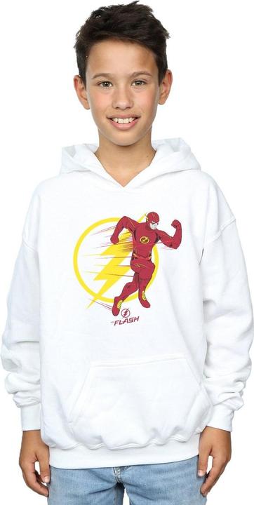 Produktbild The Flash Running Emblem Kapuzenpullover Jungen (128)