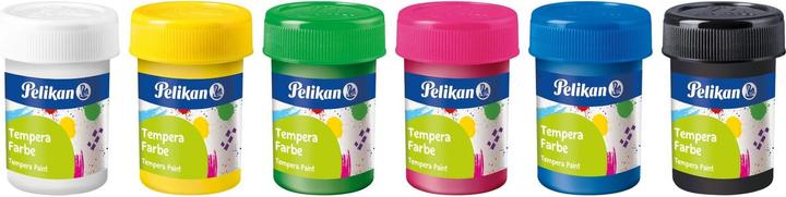 Produktbild Pelikan Temperafarben (6 Farben, 25 ml)