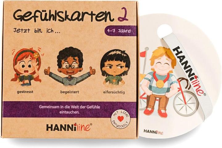 Actual product image Hanniline Emotion cards 2 (German)