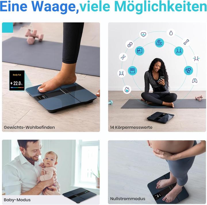 Immagine prodotto Etekcity Körperfettwaage (180 kg)