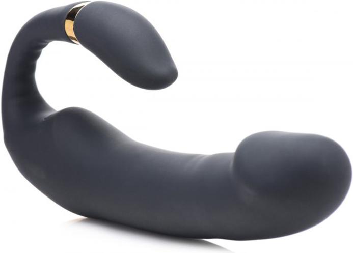 Produktbild Shots 10X Pleasure Silicone Vibrator with Clit Stimulator