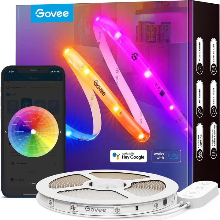 Actual product image Govee LED Stripe Smart (RGB, 1000 cm, Indoor)
