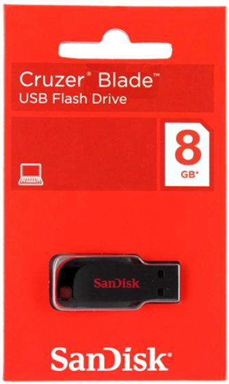 Produktbild SanDisk Cruzer Blade (8 GB, USB-A)