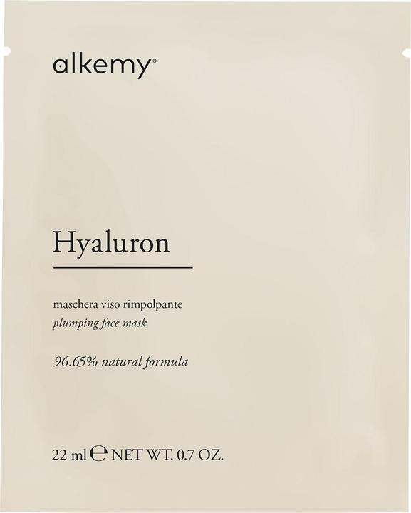 Immagine prodotto Alkemy Maschera Viso Antirughe – Acido Ialuronico