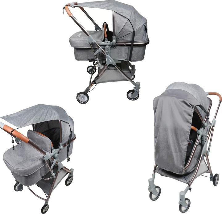 Actual product image Novidarte Sonnensegel für Kinderwagen