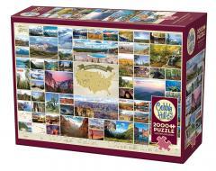 Produktbild Cobble Hill Puzzle 2000 Nationalparks in den Vereinigten Staaten