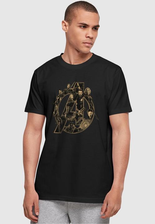 Immagine prodotto Absolute Cult Avengers Infinity War - Maglietta Basic con logo - 114659 (3XL)