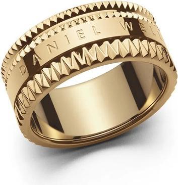 Daniel Wellington Eye-catching gold-plated Elevation DW0040026 ring - Circuit: 56 mm (56)