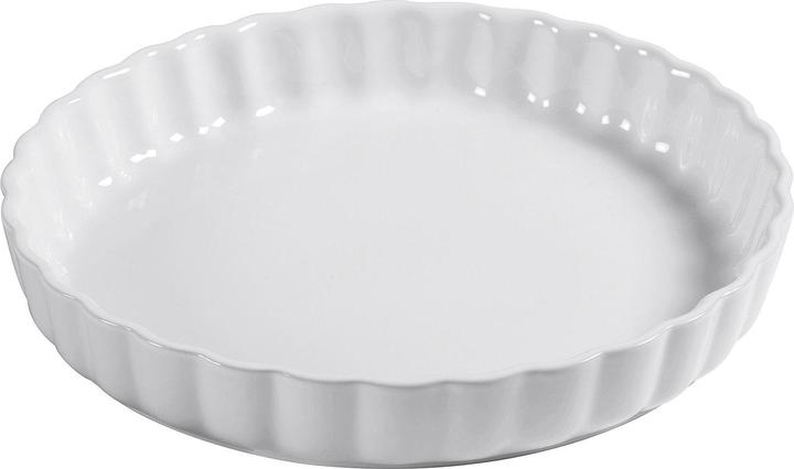 Vista alegre Tortenform rund Steingut 4cm Ø26cm weiss (26 cm)